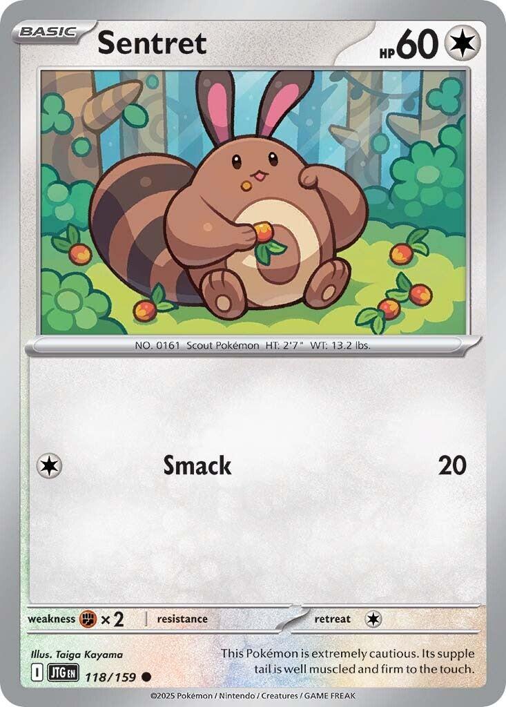 Sentret (118/159) [Scarlet & Violet: Journey Together] | Dumpster Cat Games