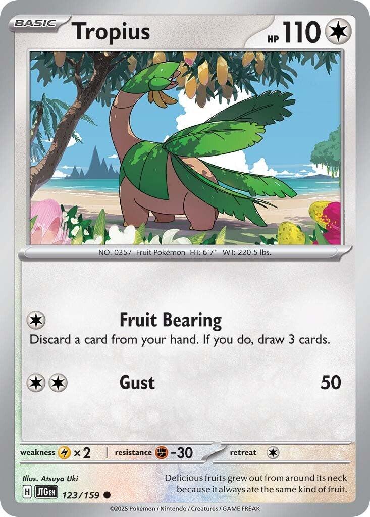 Tropius (123/159) [Scarlet & Violet: Journey Together] | Dumpster Cat Games