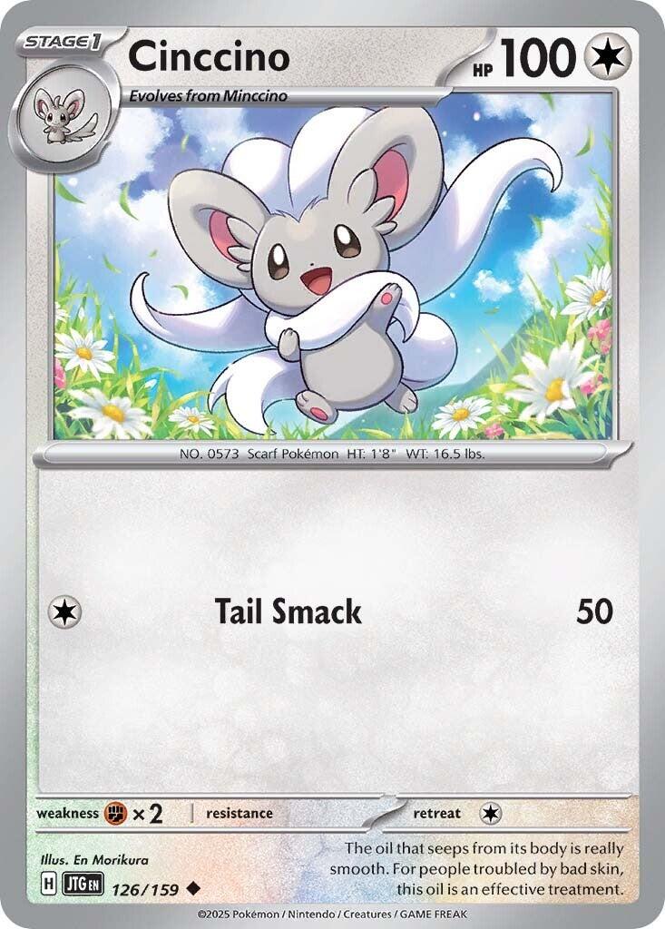 Cinccino (126/159) [Scarlet & Violet: Journey Together] | Dumpster Cat Games