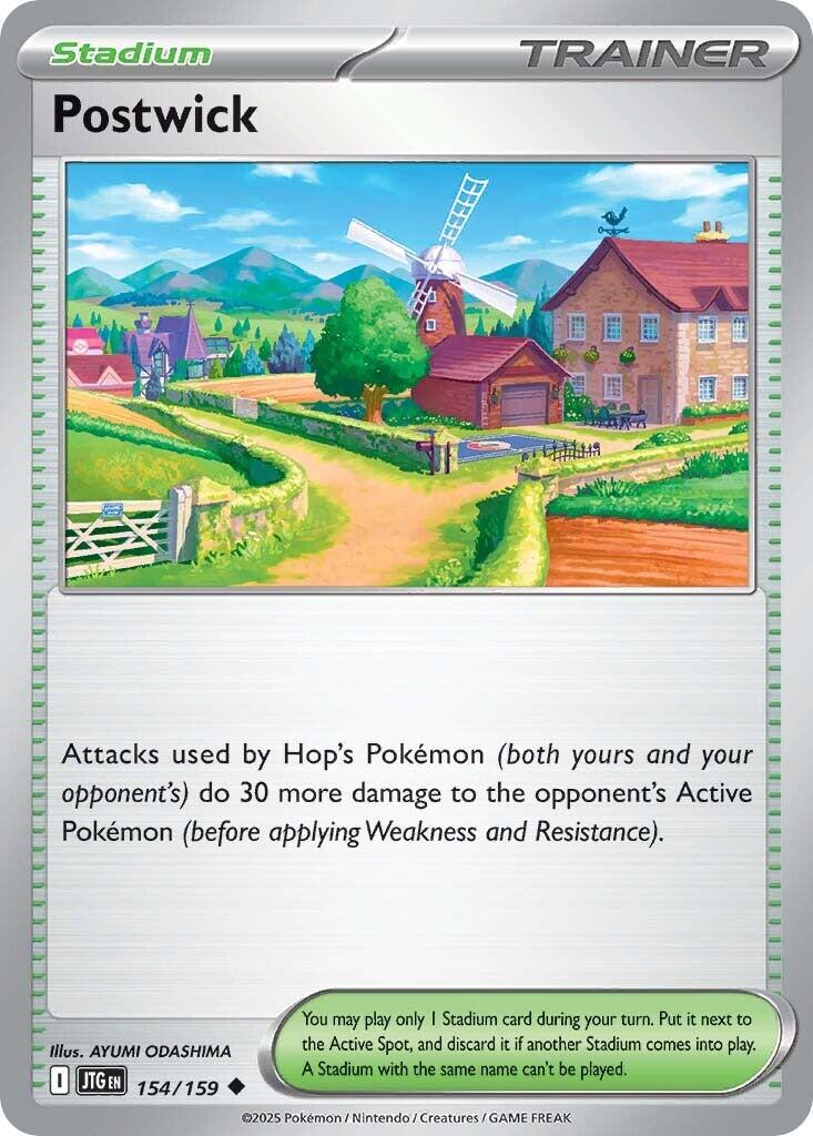 Postwick (154/159) [Scarlet & Violet: Journey Together] | Dumpster Cat Games