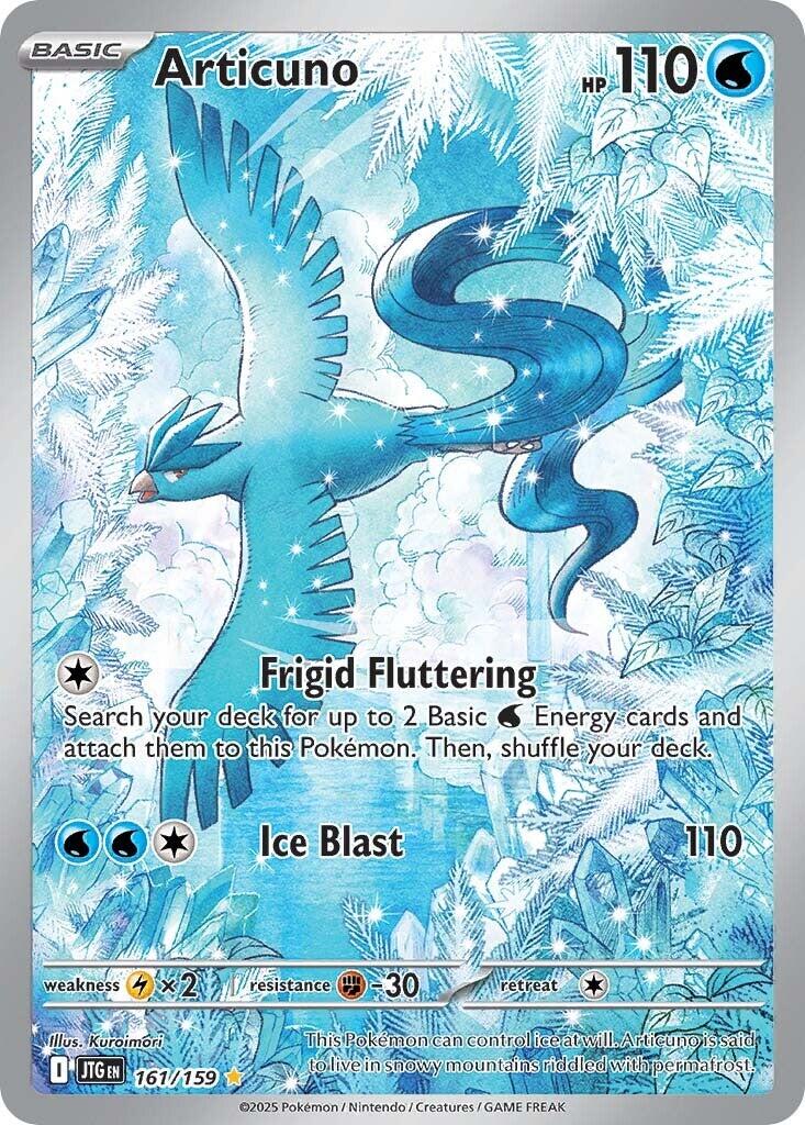 Articuno (161/159) [Scarlet & Violet: Journey Together] | Dumpster Cat Games
