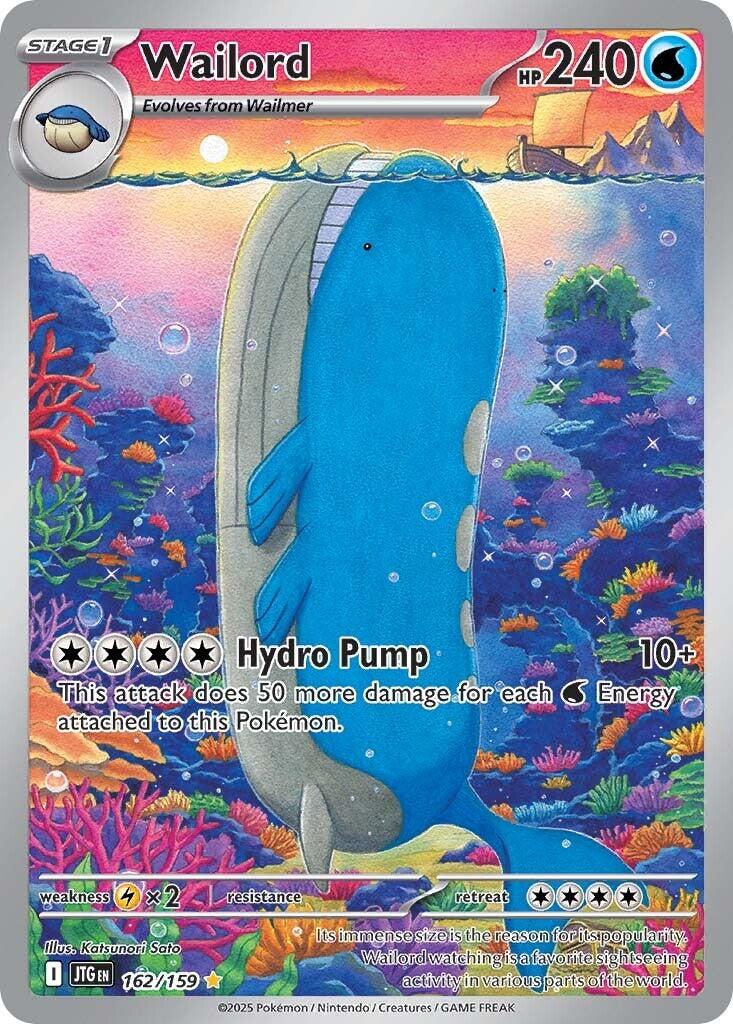 Wailord (162/159) [Scarlet & Violet: Journey Together] | Dumpster Cat Games
