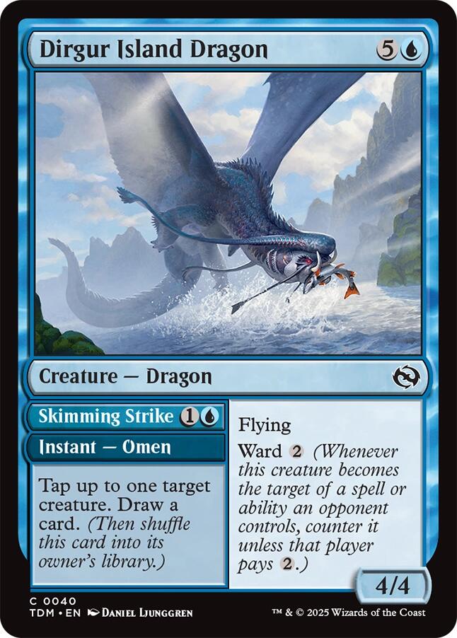 Dirgur Island Dragon [Tarkir: Dragonstorm] | Dumpster Cat Games