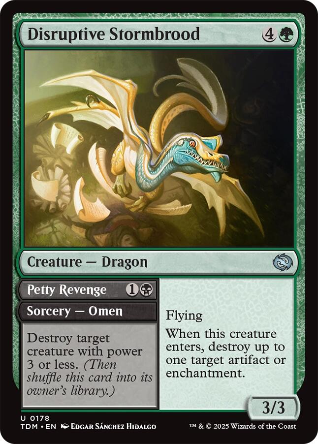 Disruptive Stormbrood [Tarkir: Dragonstorm] | Dumpster Cat Games