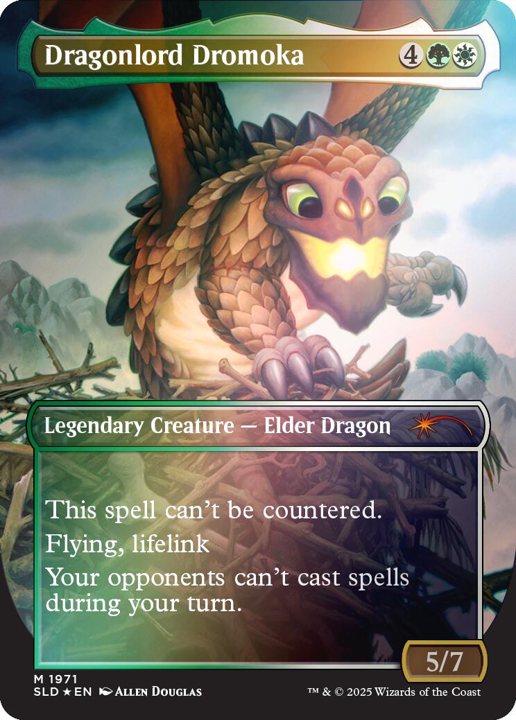 Dragonlord Dromoka (Rainbow Foil) [Secret Lair Drop Series] | Dumpster Cat Games