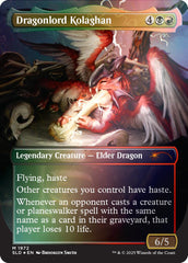 Dragonlord Kolaghan (1972) (Rainbow Foil) [Secret Lair Drop Series] | Dumpster Cat Games