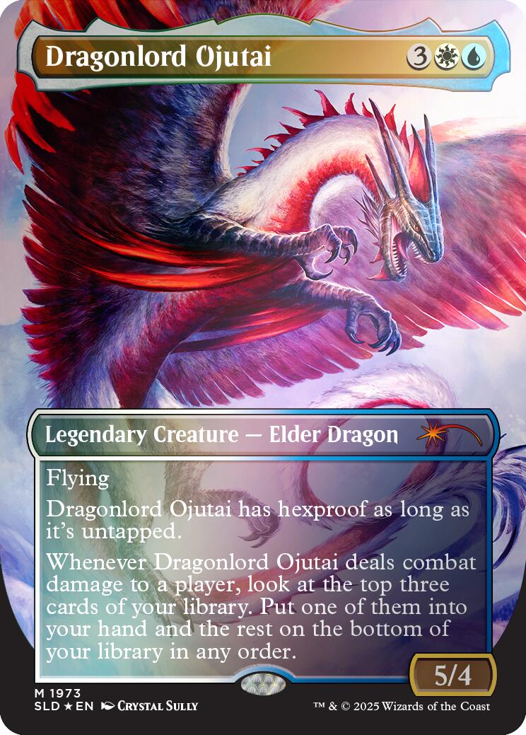 Dragonlord Ojutai (Rainbow Foil) [Secret Lair Drop Series] | Dumpster Cat Games