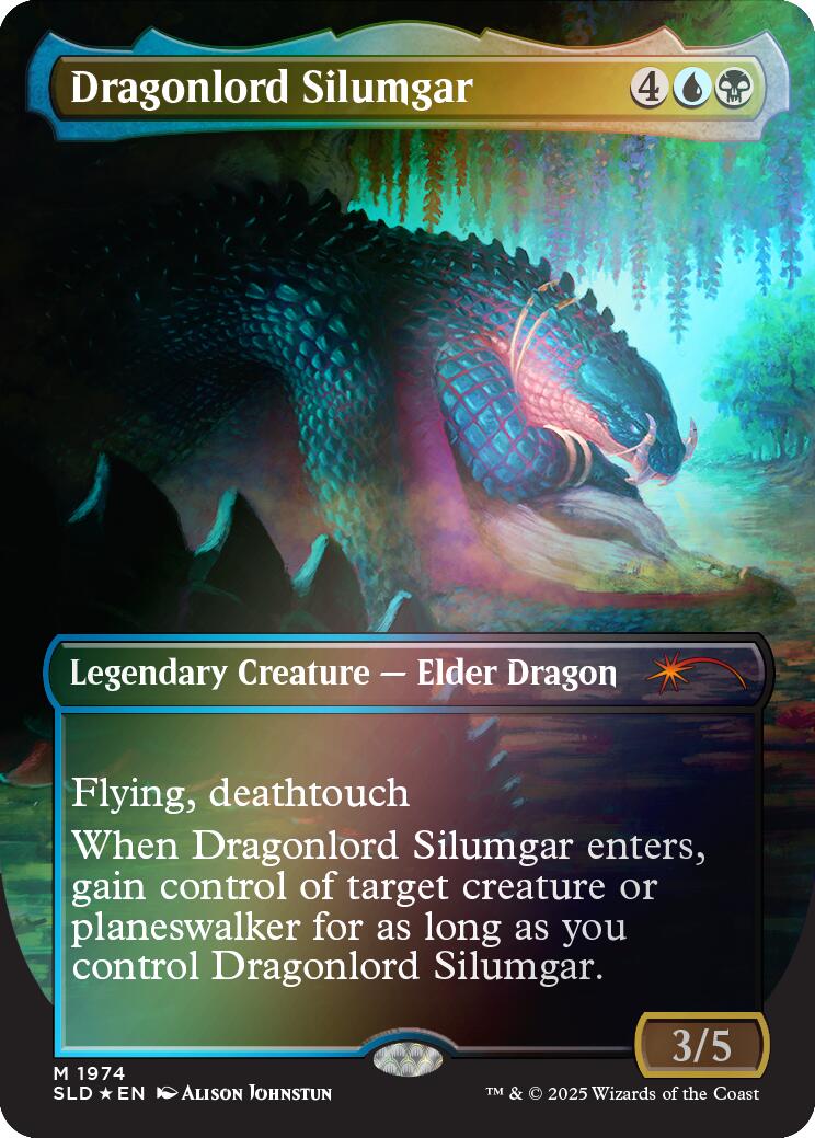 Dragonlord Silumgar (Rainbow Foil) [Secret Lair Drop Series] | Dumpster Cat Games