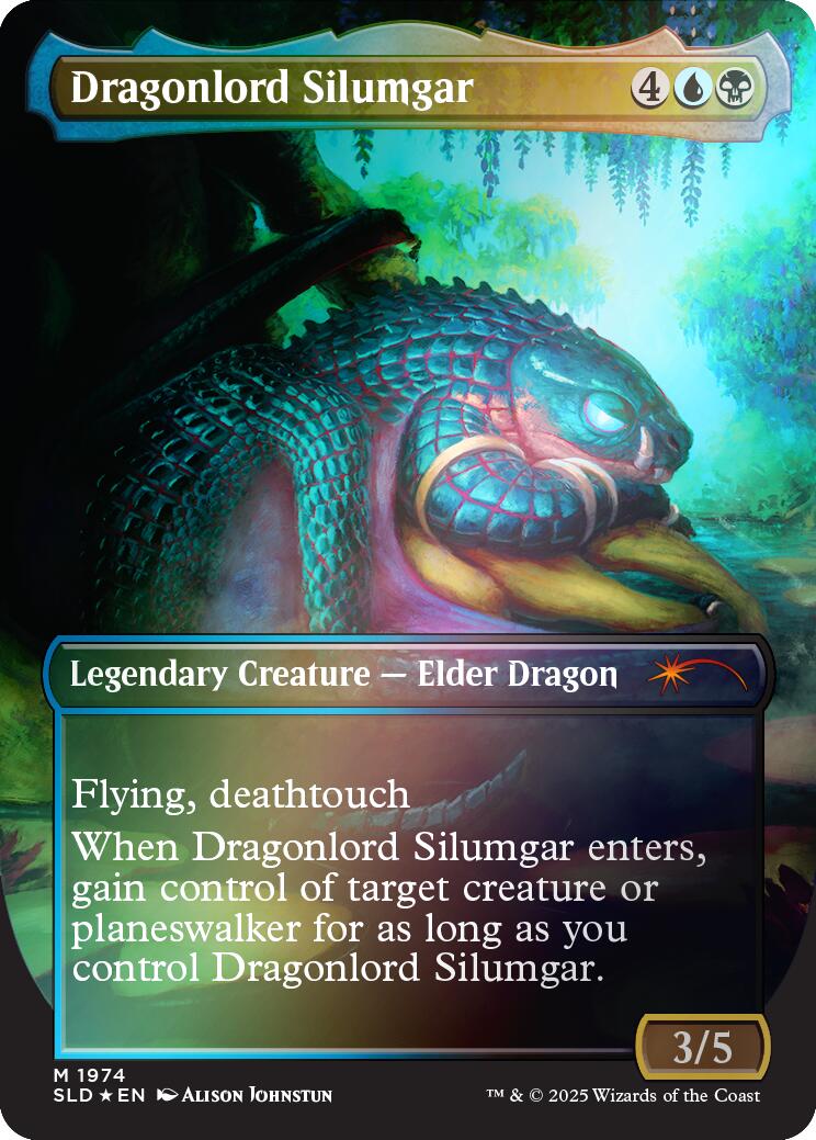 Dragonlord Silumgar (Rainbow Foil) [Secret Lair Drop Series] | Dumpster Cat Games