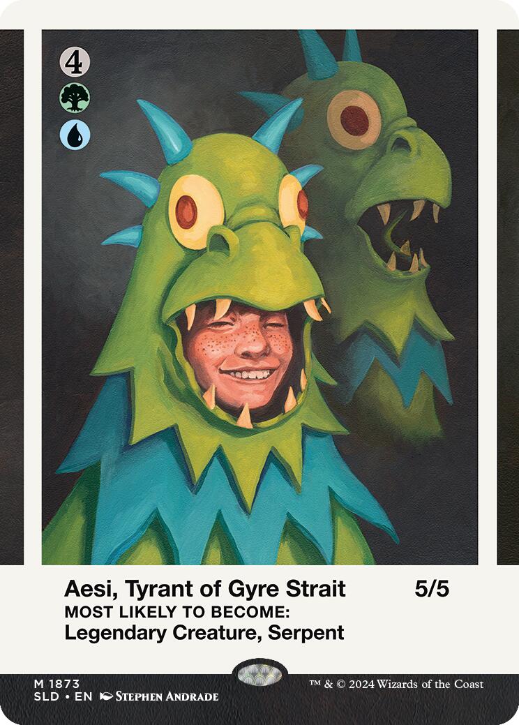 Aesi, Tyrant of Gyre Strait [Secret Lair Drop Series] | Dumpster Cat Games