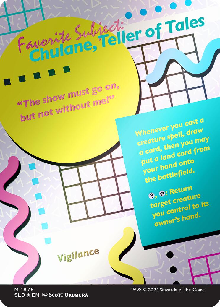 Chulane, Teller of Tales (Rainbow Foil) [Secret Lair Drop Series] | Dumpster Cat Games