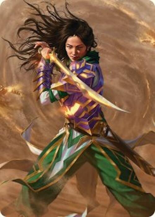 Descendant of Storms Art Card (2/54) [Tarkir: Dragonstorm Art Series] | Dumpster Cat Games