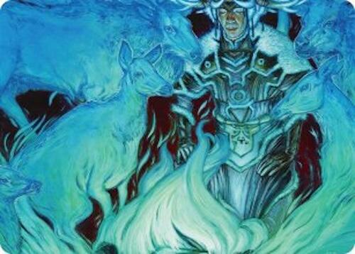 Unending Whisper Art Card (9/54) [Tarkir: Dragonstorm Art Series] | Dumpster Cat Games