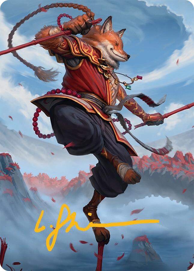 Equilibrium Adept Art Card (16/54) (Gold-Stamped Signature) [Tarkir: Dragonstorm Art Series] | Dumpster Cat Games