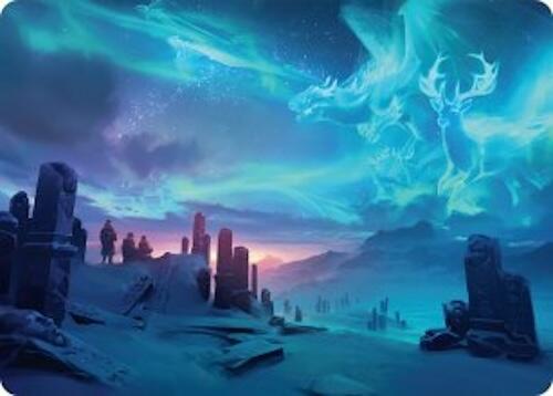 Auroral Procession Art Card (20/54) [Tarkir: Dragonstorm Art Series] | Dumpster Cat Games
