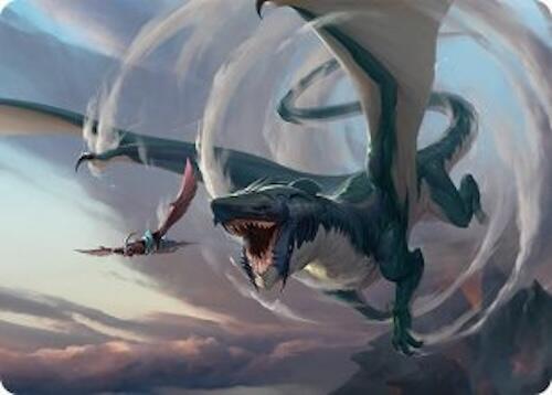 Whirlwing Stormbrood Art Card (27/54) [Tarkir: Dragonstorm Art Series] | Dumpster Cat Games