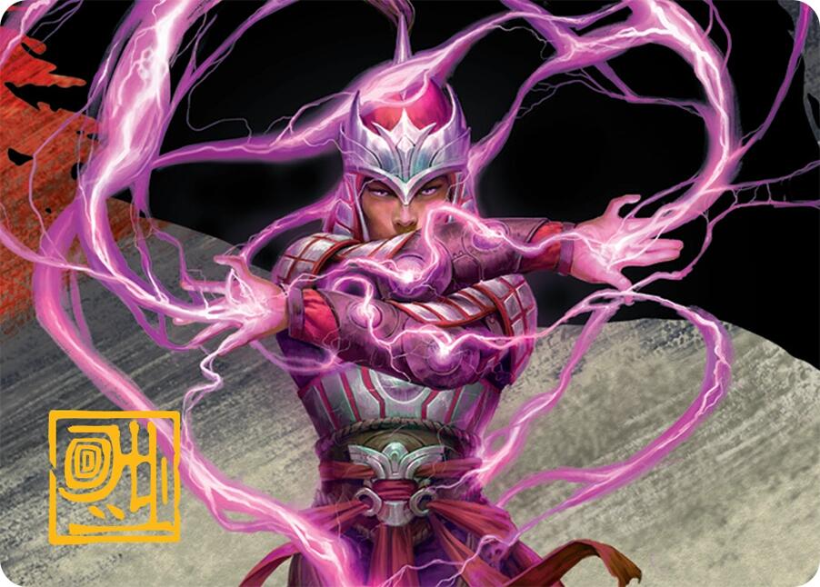 All-Out Assault Art Card (43/54) (Gold-Stamped Signature) [Tarkir: Dragonstorm Art Series] | Dumpster Cat Games
