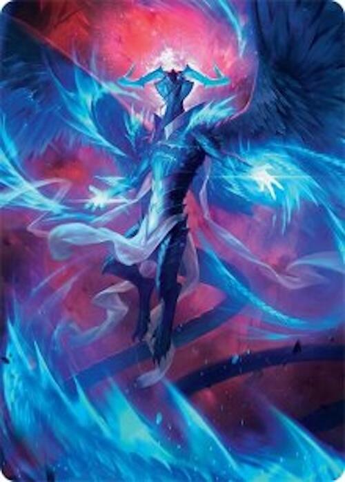 Ugin, Eye of the Storms Art Card (48/54) [Tarkir: Dragonstorm Art Series] | Dumpster Cat Games