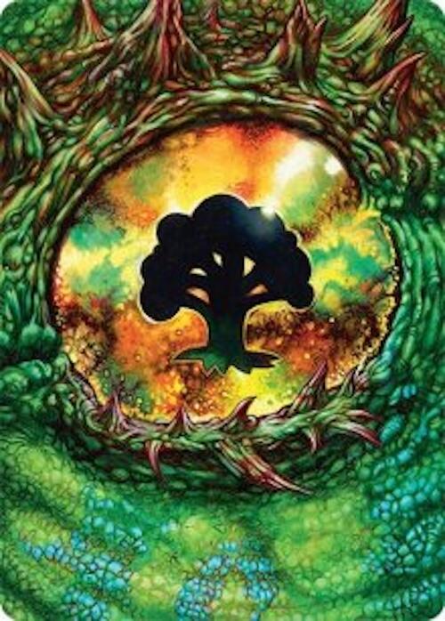Forest Art Card (32/54) [Tarkir: Dragonstorm Art Series] | Dumpster Cat Games