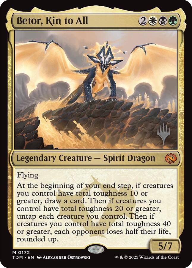 Betor, Kin to All [Tarkir: Dragonstorm Promos] | Dumpster Cat Games