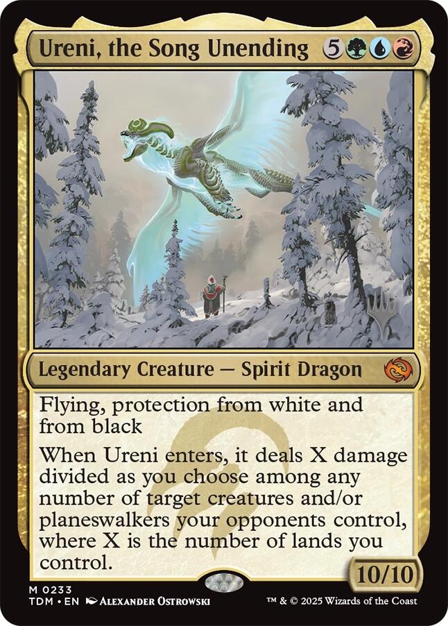 Ureni, the Song Unending [Tarkir: Dragonstorm Promos] | Dumpster Cat Games