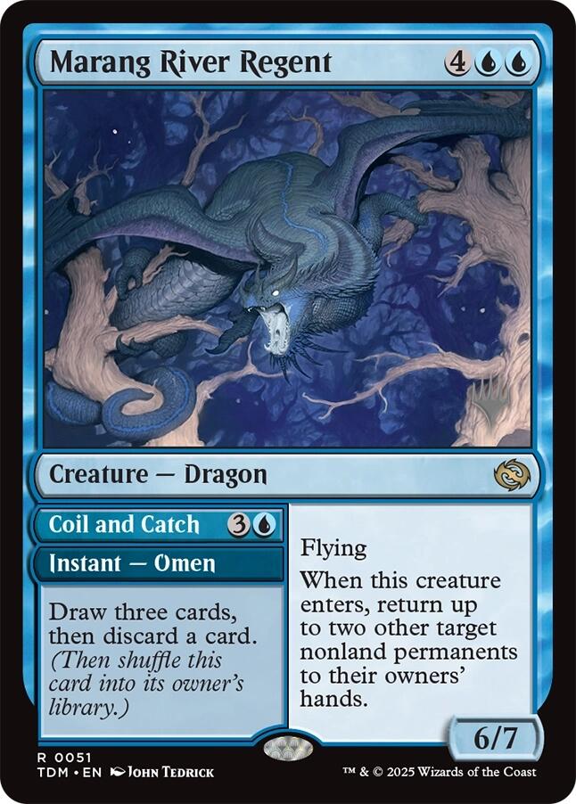 Marang River Regent [Tarkir: Dragonstorm Promos] | Dumpster Cat Games