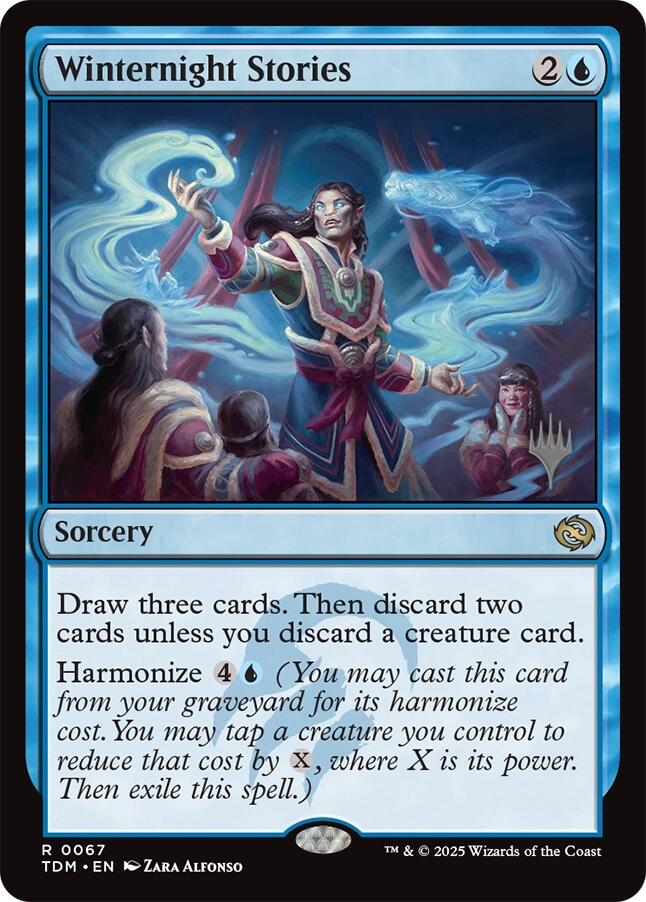 Winternight Stories [Tarkir: Dragonstorm Promos] | Dumpster Cat Games