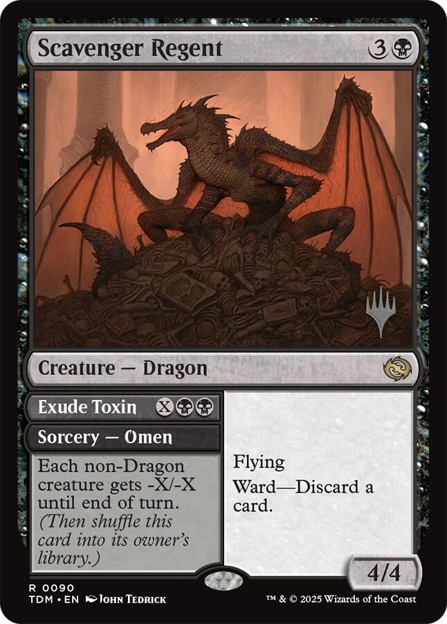 Scavenger Regent [Tarkir: Dragonstorm Promos] | Dumpster Cat Games