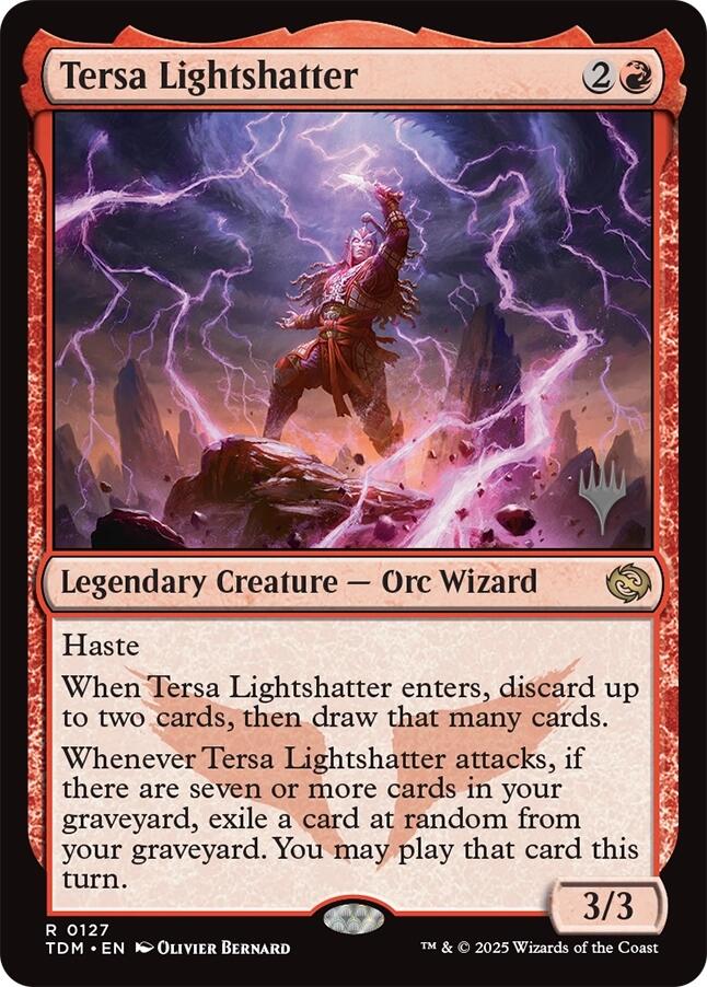 Tersa Lightshatter [Tarkir: Dragonstorm Promos] | Dumpster Cat Games