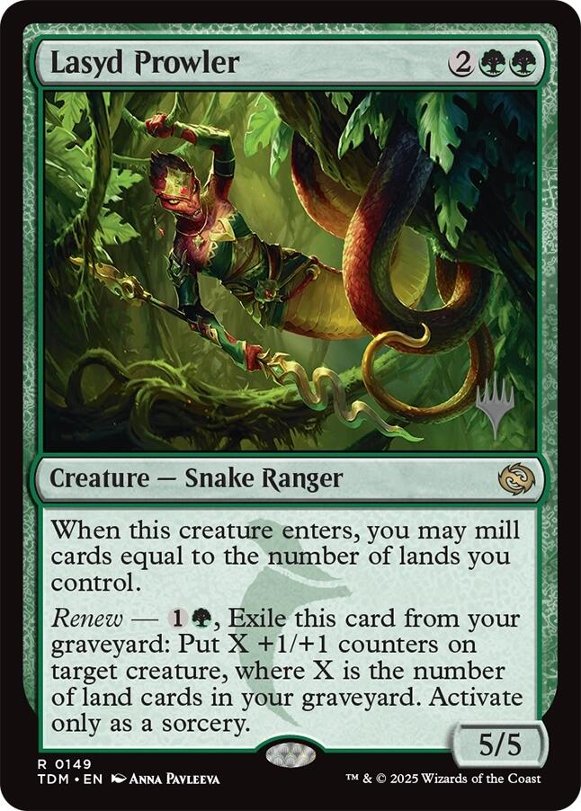Lasyd Prowler [Tarkir: Dragonstorm Promos] | Dumpster Cat Games