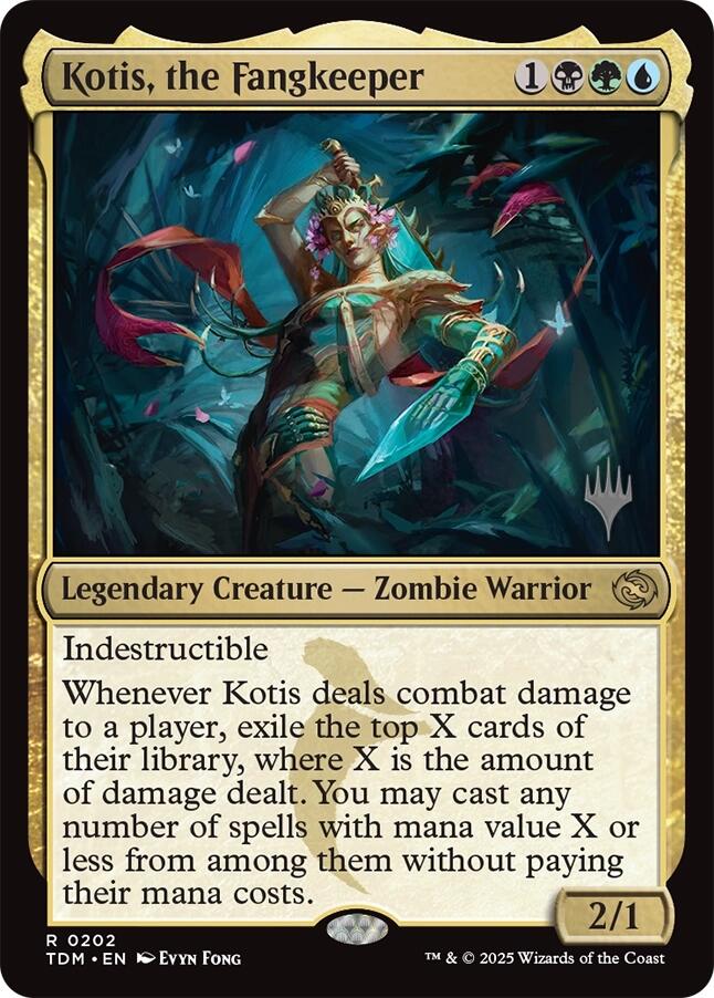 Kotis, the Fangkeeper [Tarkir: Dragonstorm Promos] | Dumpster Cat Games