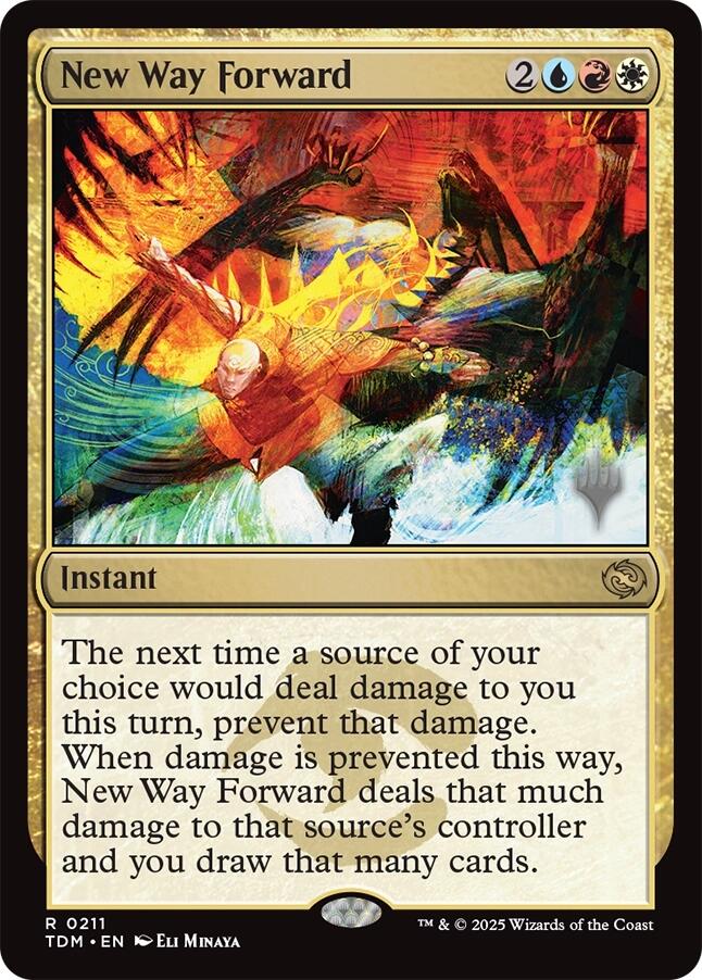 New Way Forward [Tarkir: Dragonstorm Promos] | Dumpster Cat Games