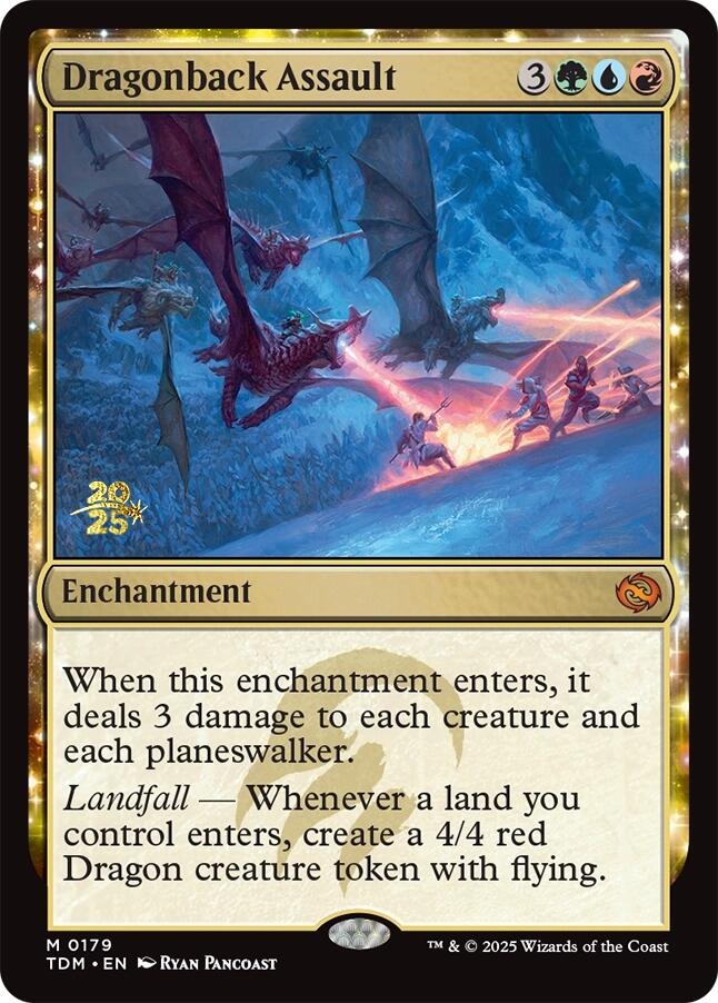 Dragonback Assault [Tarkir: Dragonstorm Prerelease Promos] | Dumpster Cat Games