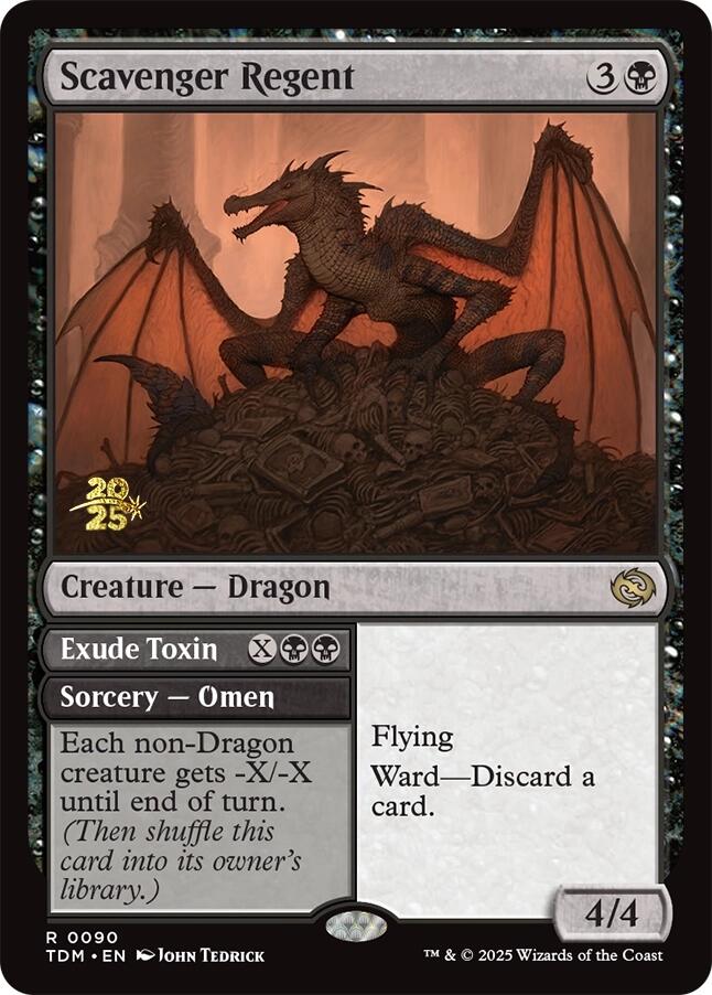 Scavenger Regent [Tarkir: Dragonstorm Prerelease Promos] | Dumpster Cat Games