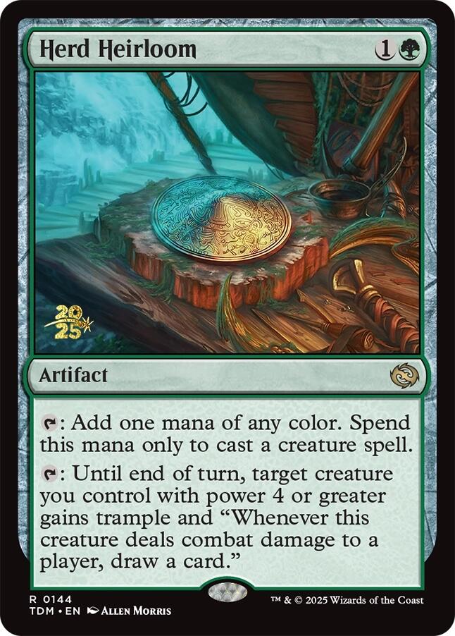 Herd Heirloom [Tarkir: Dragonstorm Prerelease Promos] | Dumpster Cat Games