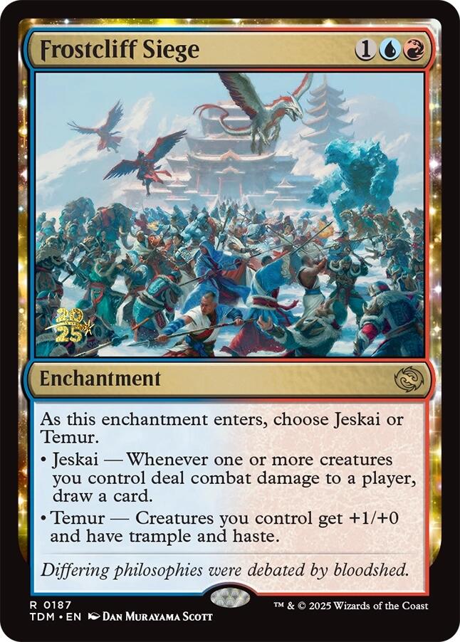 Frostcliff Siege [Tarkir: Dragonstorm Prerelease Promos] | Dumpster Cat Games