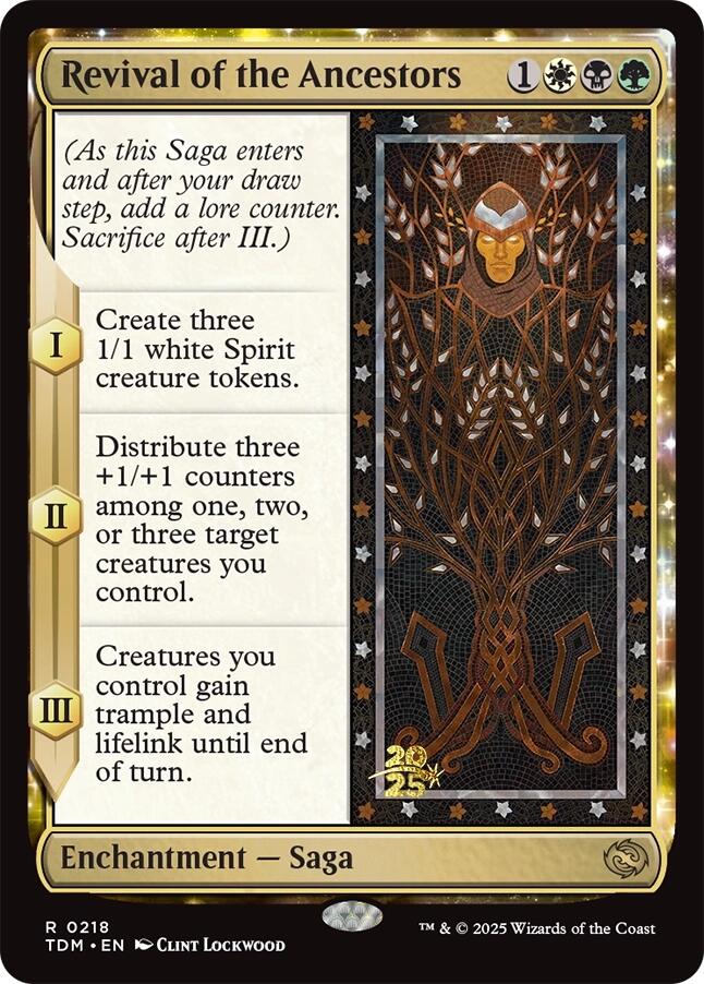 Revival of the Ancestors [Tarkir: Dragonstorm Prerelease Promos] | Dumpster Cat Games