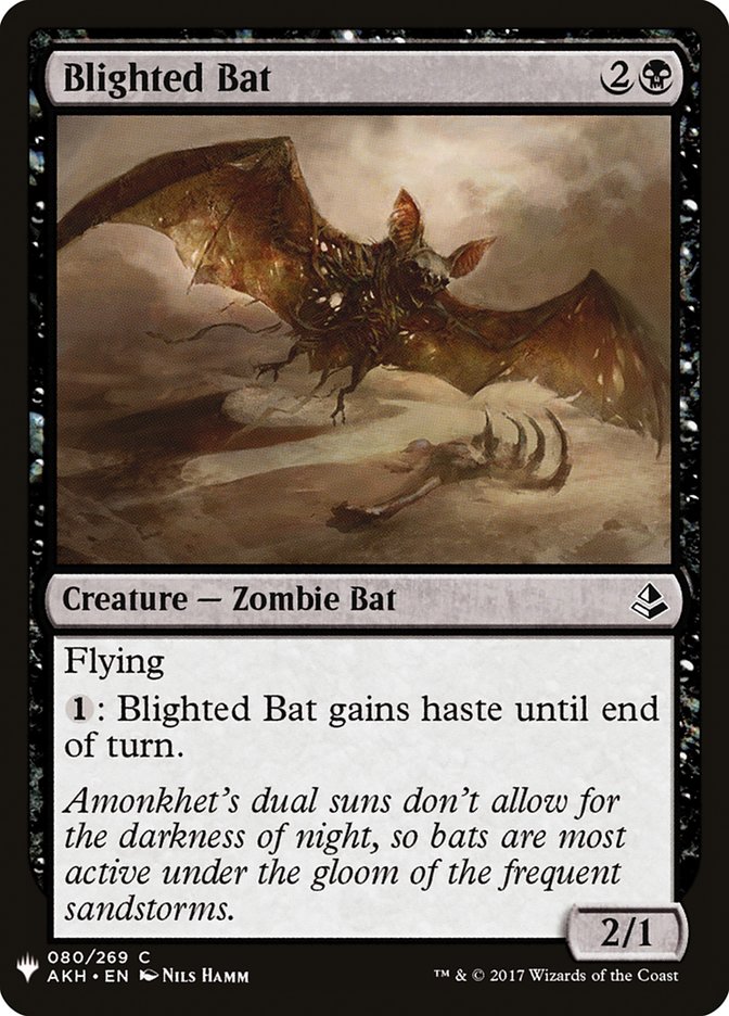Blighted Bat [Mystery Booster] | Dumpster Cat Games