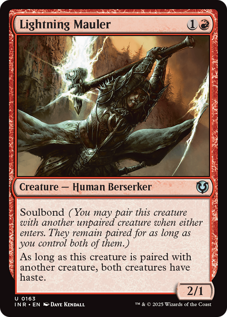 Lightning Mauler [Innistrad Remastered] | Dumpster Cat Games