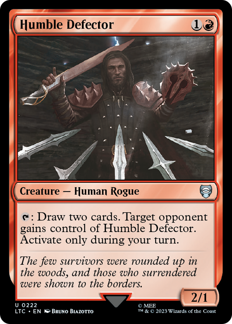 Humble Defector [The Lord of the Rings: Tales of Middle-Earth Commander] | Dumpster Cat Games