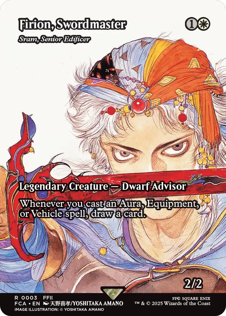 Firion, Swordmaster - Sram, Senior Edificer (Showcase) [FINAL FANTASY : Through the Ages] | Dumpster Cat Games