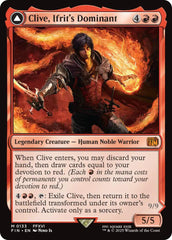 Clive, Ifrit's Dominant // Ifrit, Warden of Inferno [FINAL FANTASY] | Dumpster Cat Games