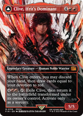 Clive, Ifrit's Dominant // Ifrit, Warden of Inferno (Borderless) (0318) [FINAL FANTASY] | Dumpster Cat Games