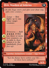 Clive, Ifrit's Dominant // Ifrit, Warden of Inferno (Extended Art) [FINAL FANTASY] | Dumpster Cat Games