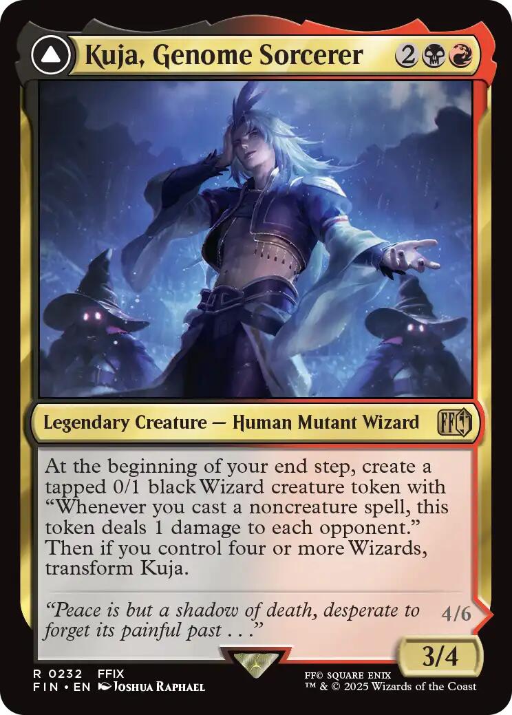 Kuja, Genome Sorcerer // Trance Kuja, Fate Defied [FINAL FANTASY] | Dumpster Cat Games