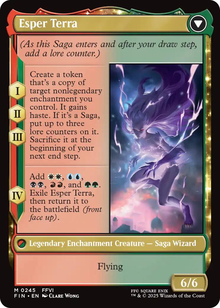 Terra, Magical Adept // Esper Terra [FINAL FANTASY] | Dumpster Cat Games