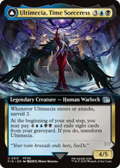 Ultimecia, Time Sorceress // Ultimecia, Omnipotent (Extended Art) [FINAL FANTASY] | Dumpster Cat Games