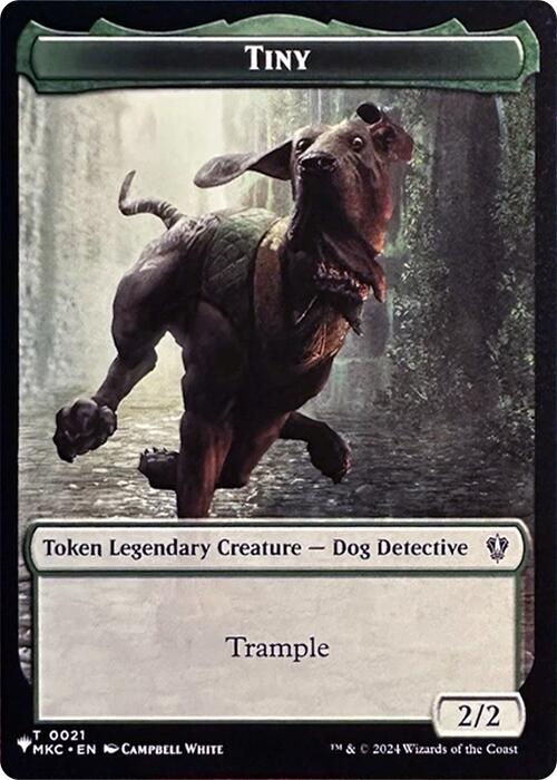 Tiny // City's Blessing Double-Sided Token [Secret Lair Drop Series] | Dumpster Cat Games