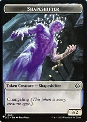 Shapeshifter // Cat Double-Sided Token [Secret Lair Drop Series] | Dumpster Cat Games