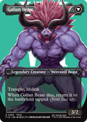 Vincent Valentine // Galian Beast (Borderless) [FINAL FANTASY] | Dumpster Cat Games